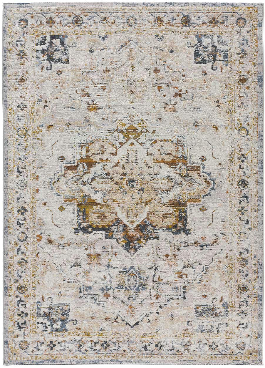 SPRINGS - Tapis de style vintage multicolore, 115X170 cm