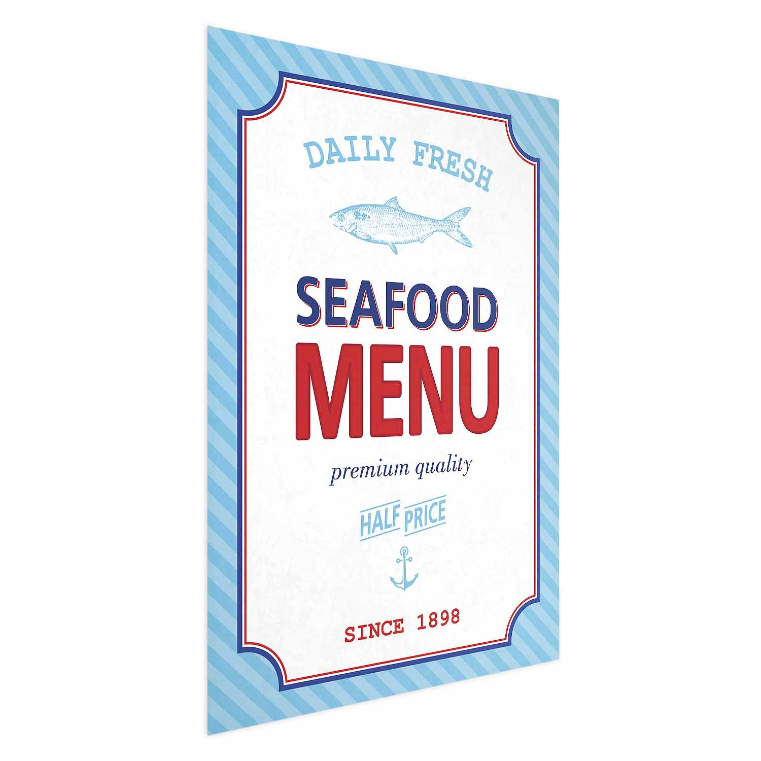 Plakat Menu 21x30 cm