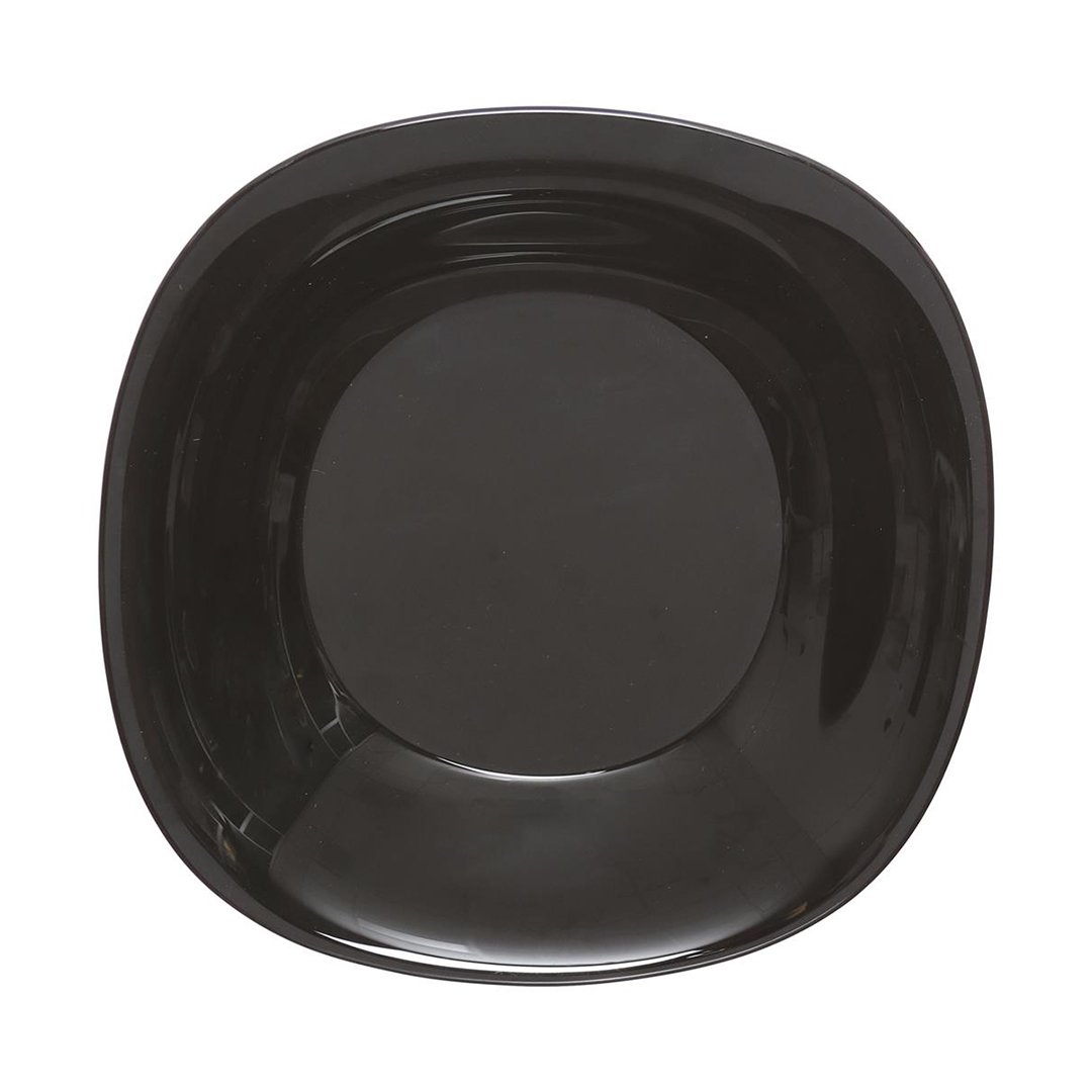 Prato sobremesa preto LUMINARC 20cm