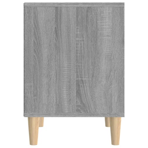 NNEVL Bedside Cabinets 2 pcs Grey Sonoma 40x35x50 cm