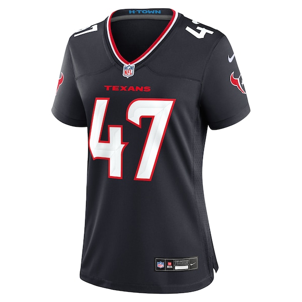 Andrew Beck Houston Texans Nike Women's Team Game Jersey -  Navy