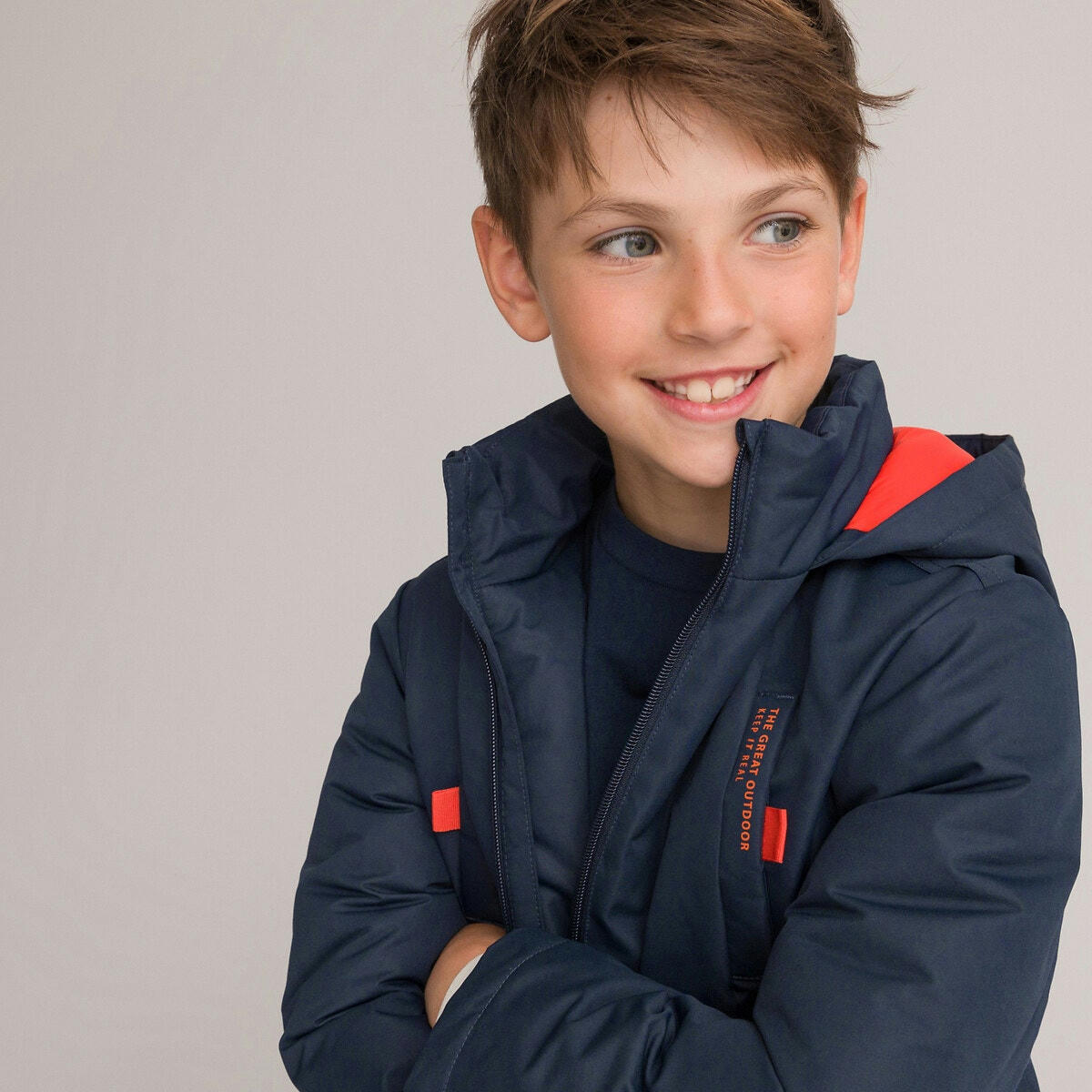 Parka chaude à capuche