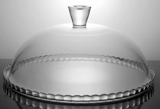 Patera 32 cm z kloszem Pasabahce - Patisserie 1D.PAT.95198