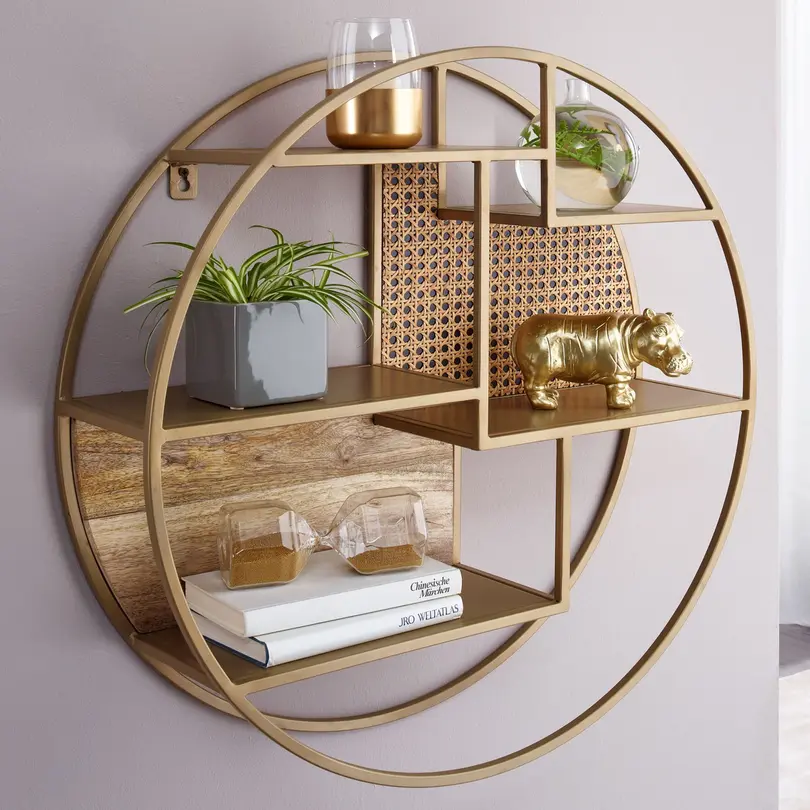 Wandregal Rattan