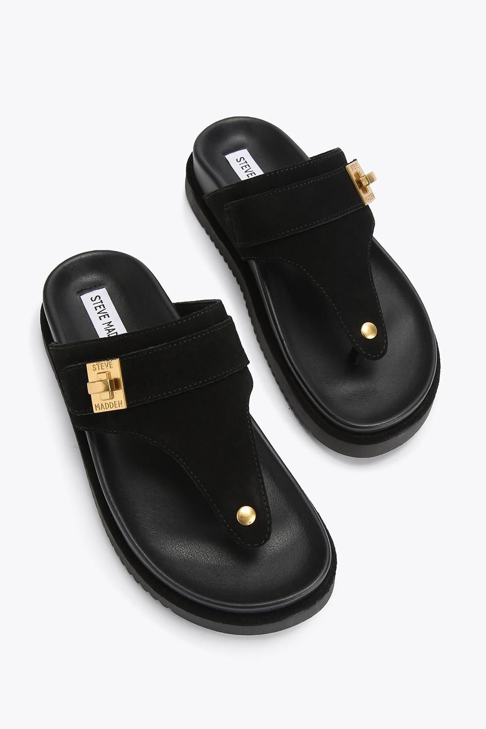 STEVE MADDEN Tuned In 015' Suede Sandals