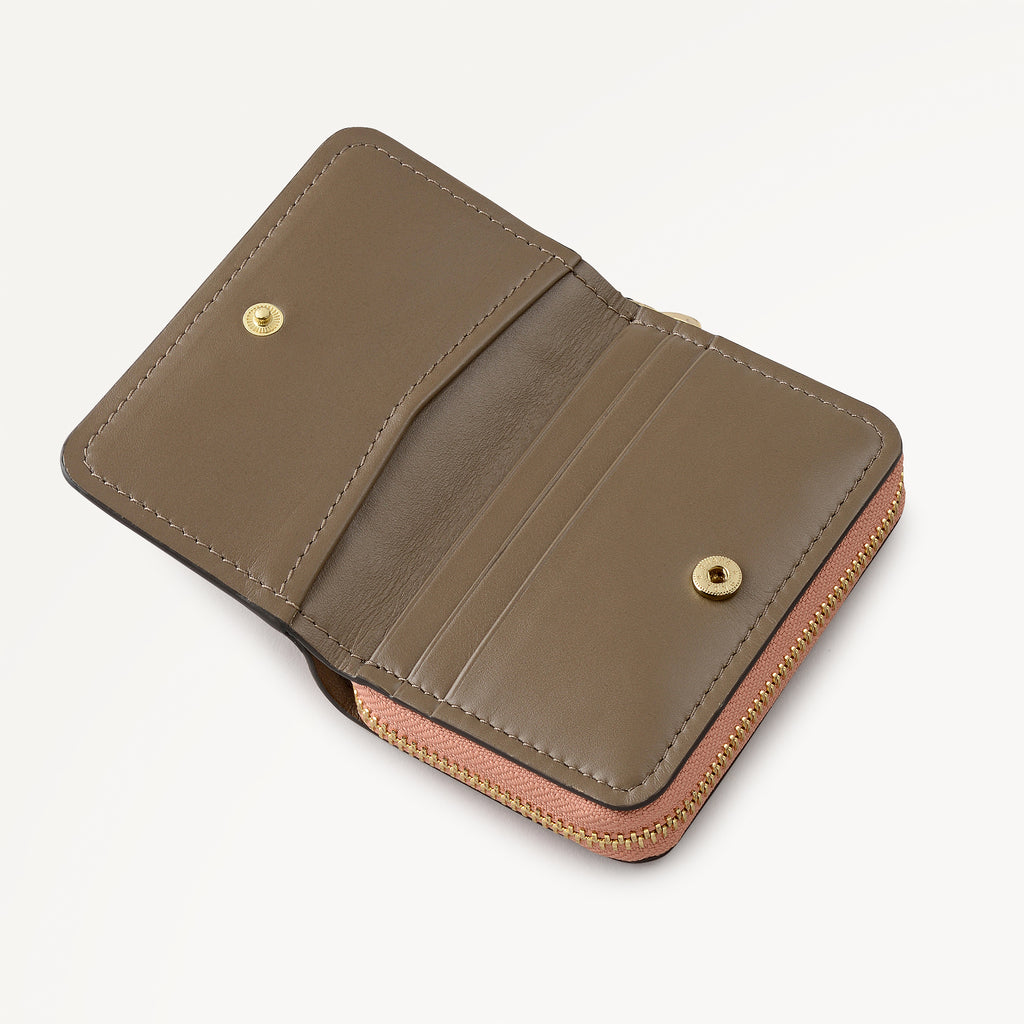 Fountain Park - Small Zip Around Purse