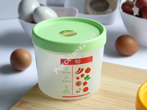 Pojemnik okrągły 0,8 L Berossi - Vitaline słoneczny 1Y.POJ.VIT-S0,8L