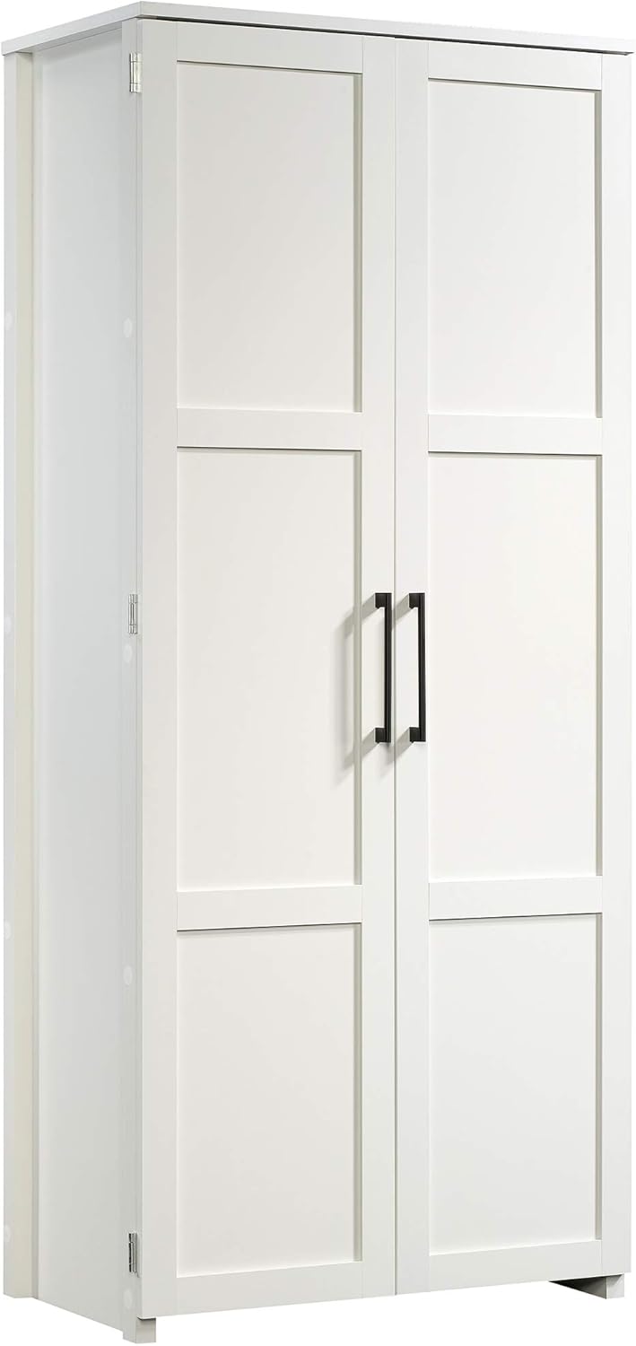 Sauder HomePlus Storage Cabinet/ Pantry cabinets, White finish