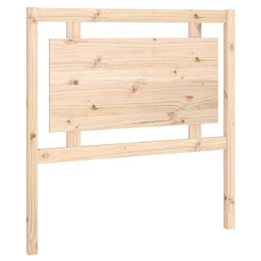 NNEVL Bed Headboard 95.5x4x100 cm Solid Wood Pine