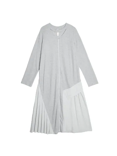 Pleated Patchwork dress - 25WRD339C