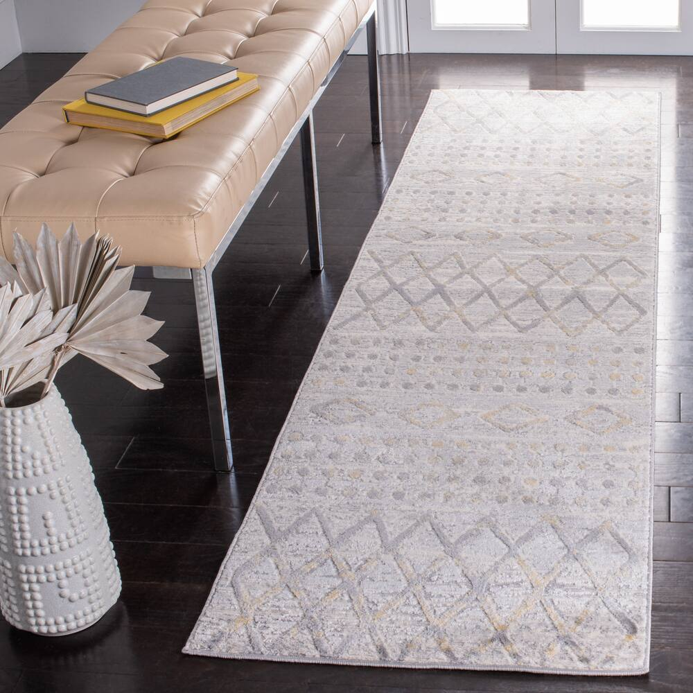Safavieh Lagoon 519 Rug, Grey/Gold
