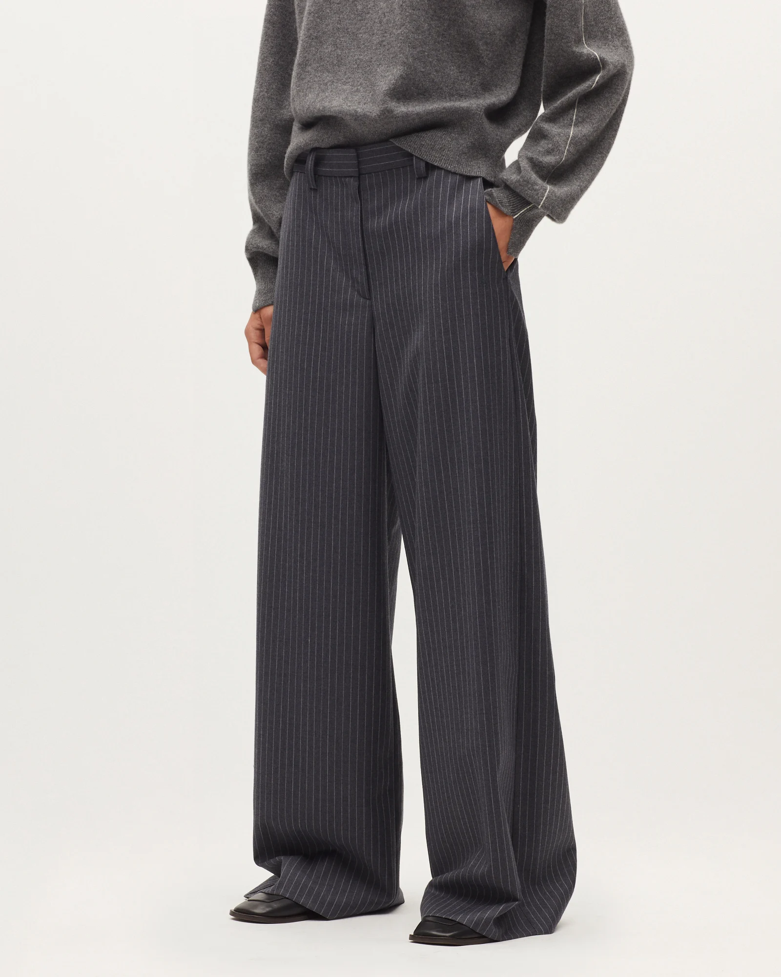 Pantalon large fluide