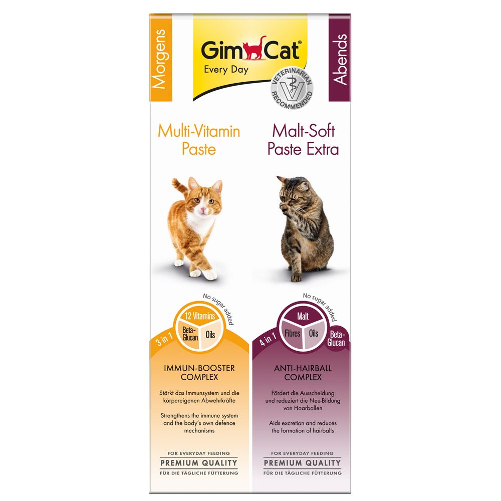 GimCat Multivitamin + Malt Dual Pack