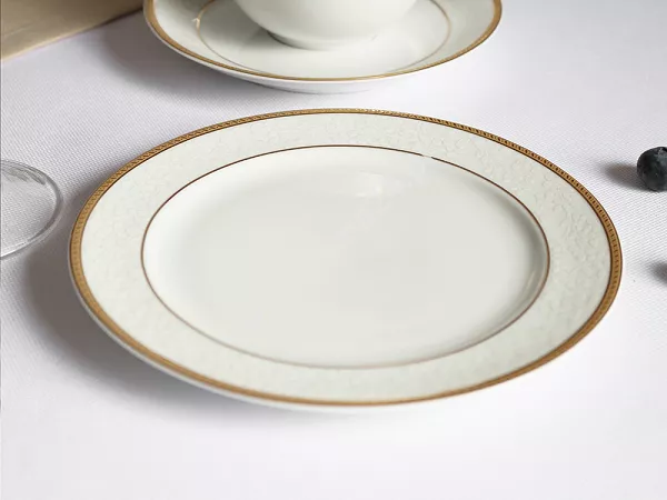 Komplet do herbaty na 6 osób (18el) Bogucice - New Hollis Gold 1133