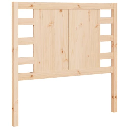 NNEVL Headboard 96x4x100 cm Solid Wood Pine