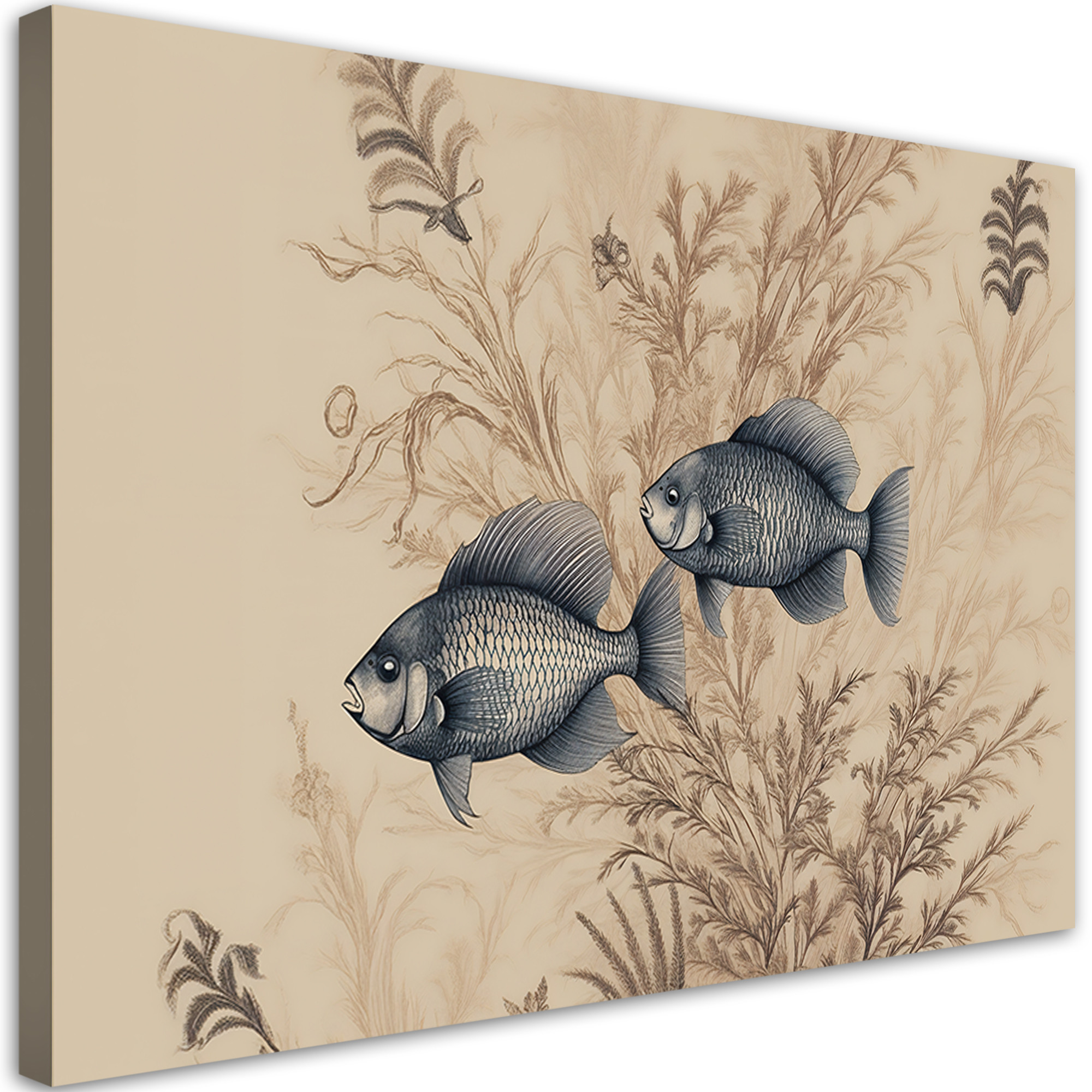 Feeby Obraz do salonu - Ruby na beżowym tle 60x40