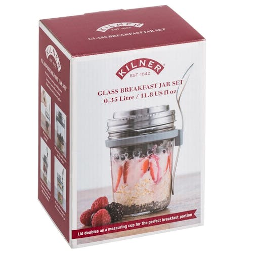 Kilner Breakfast Jar Set Glass | 350ml