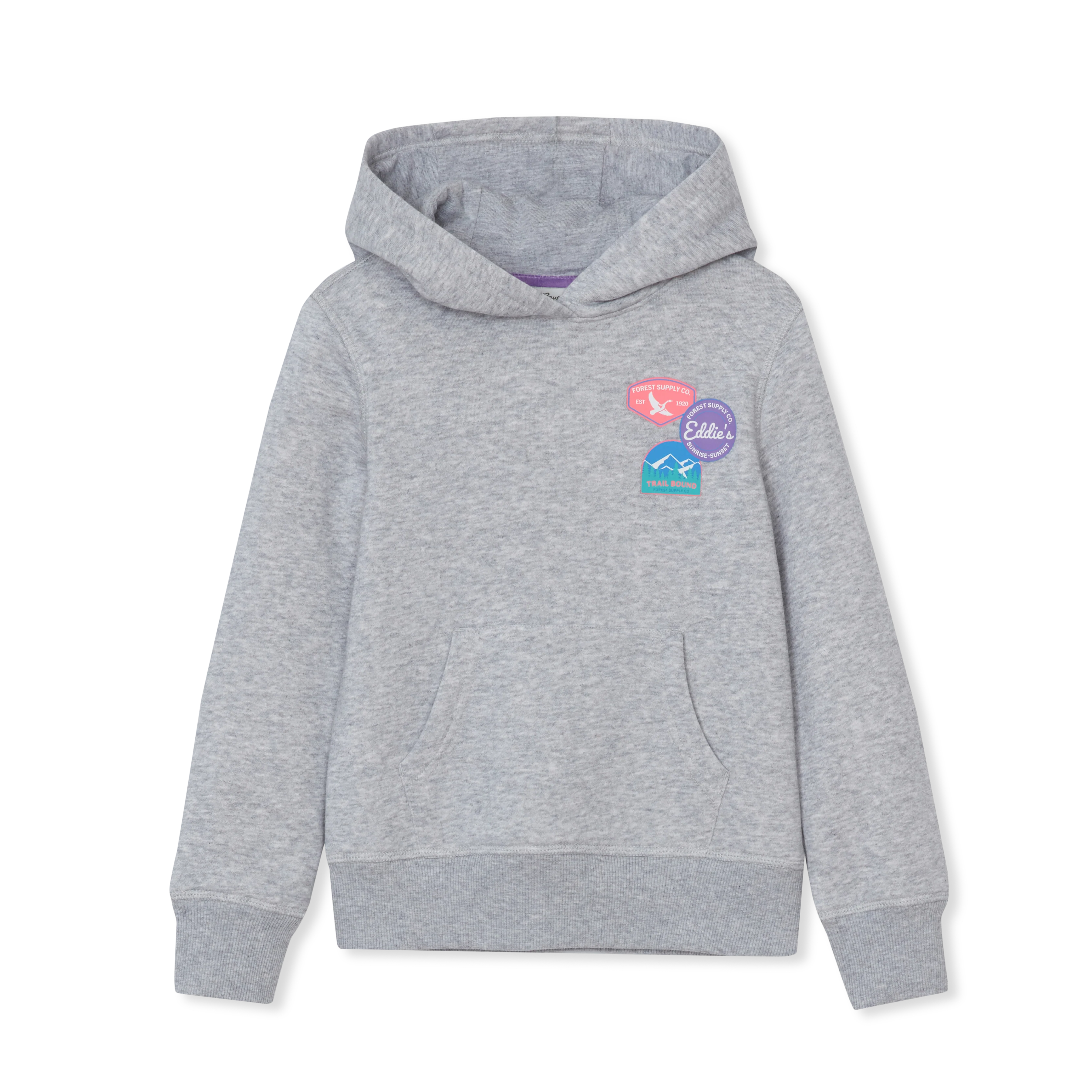 Girls' Camp Fleece Graphic Hoodie