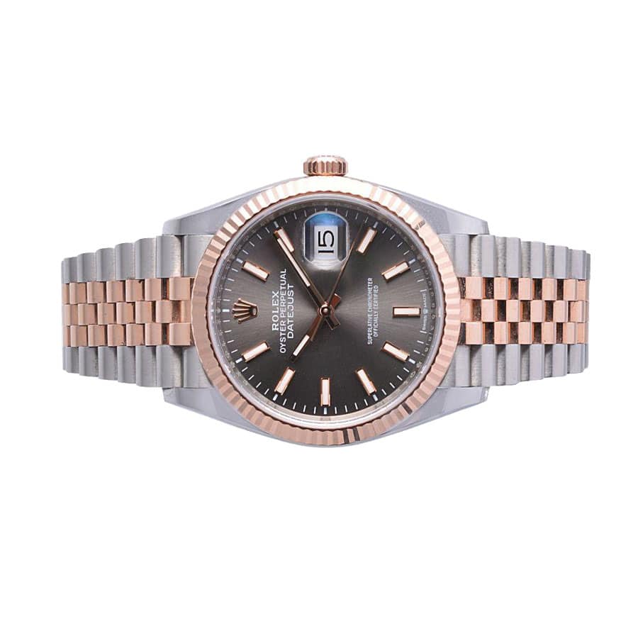 Rolex Datejust 126231 Two-Tone Fluted Bezel Detailed Replica