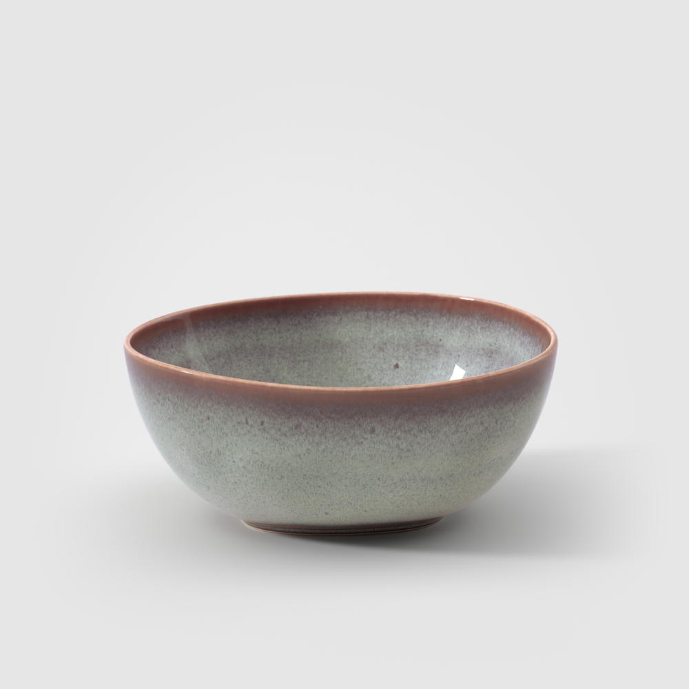 Lave Serving Bowl - Beige, 74.4 oz, stoneware