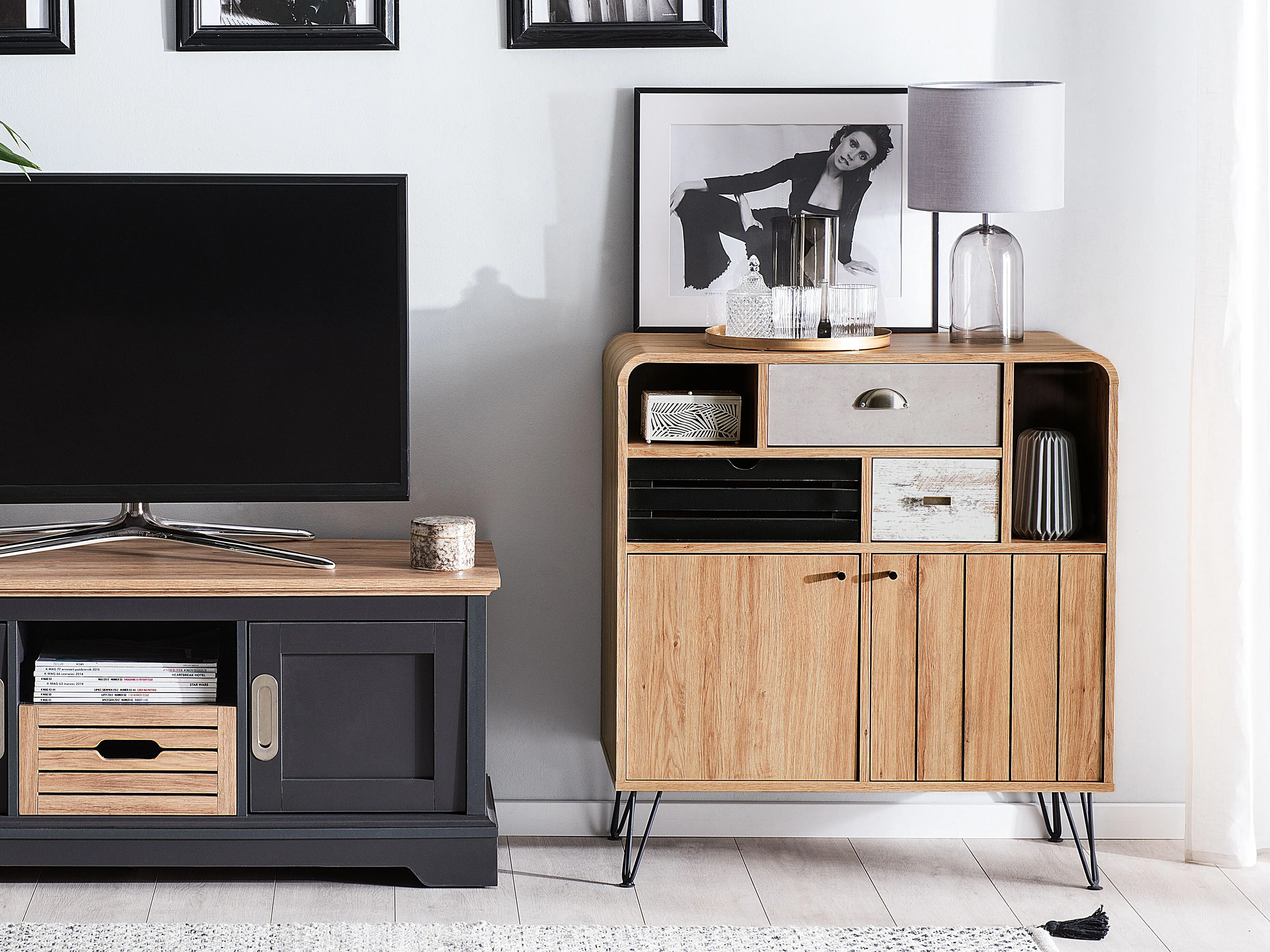 Sideboard KYLE Light Brown