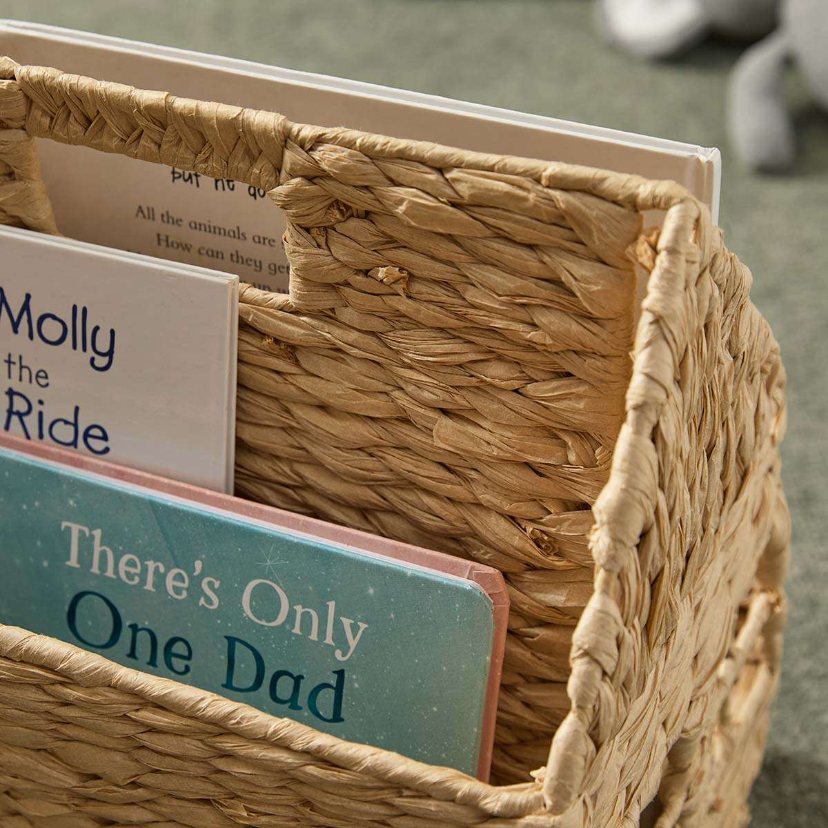 Little Paper House Book Storage Basket