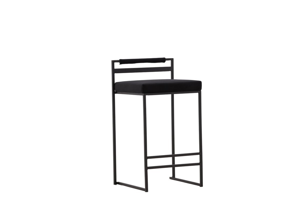 Rebellenclub Barkruk Vinci - Set van 2 - Zwart