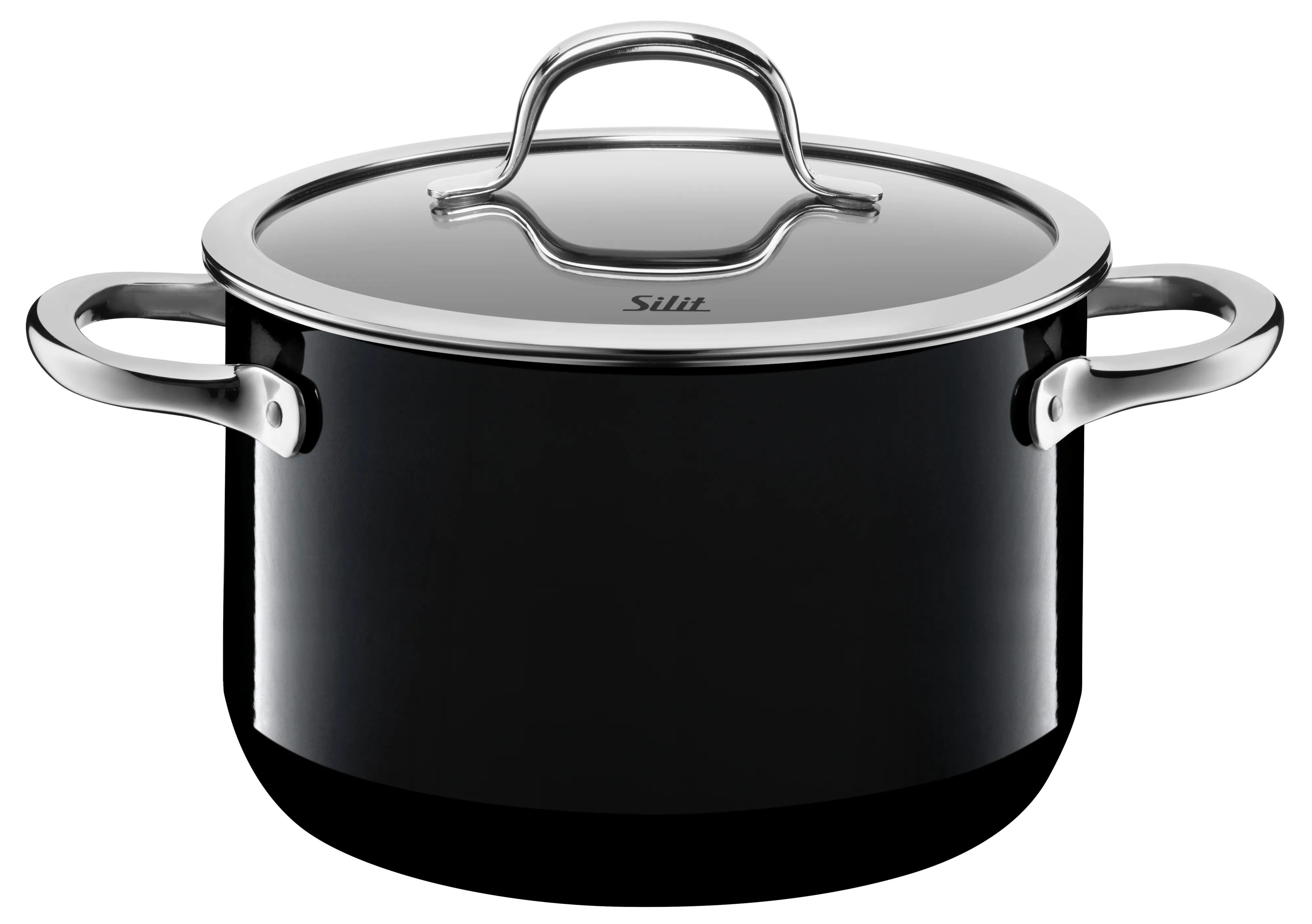 Silit Silargan Passion Soup Pot with lid 20cm Black