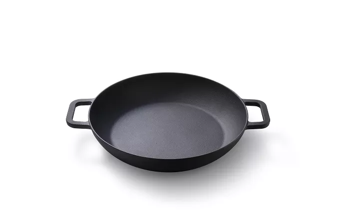 Patelnia żeliwna z pokrywą 31 cm Skottsberg - Iron Cast 1SK.CI.P31P