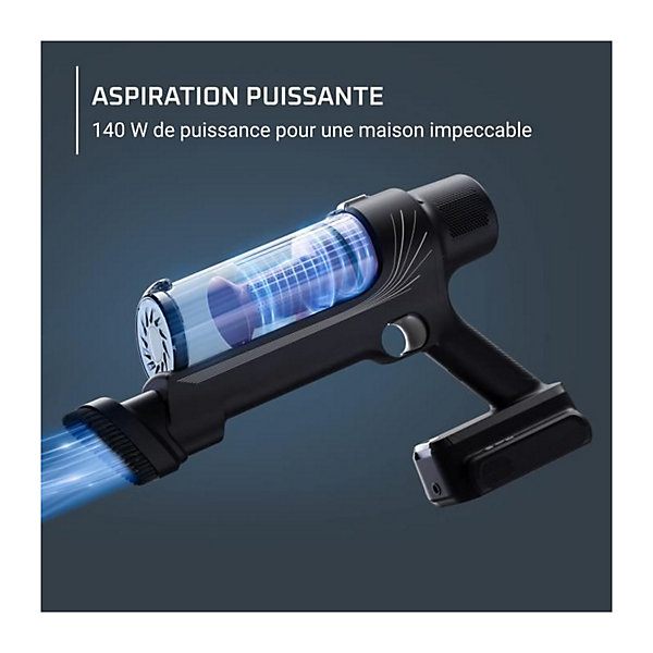 Aspirateur balai sans fil Rowenta X-PERT 7.60 RH6A31 18V 0.44L LED convertible portatif