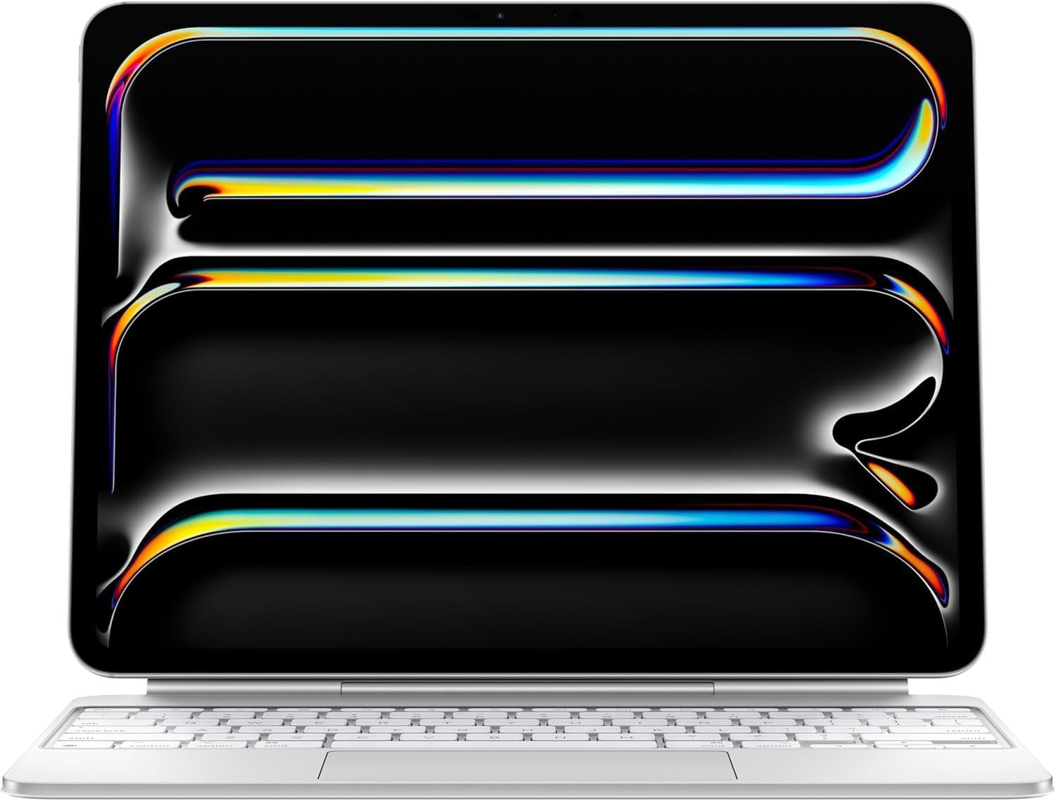 Apple iPad Magic Keyboard Case for iPad Pro 13-inch (QWERTY English) White (Renewed)