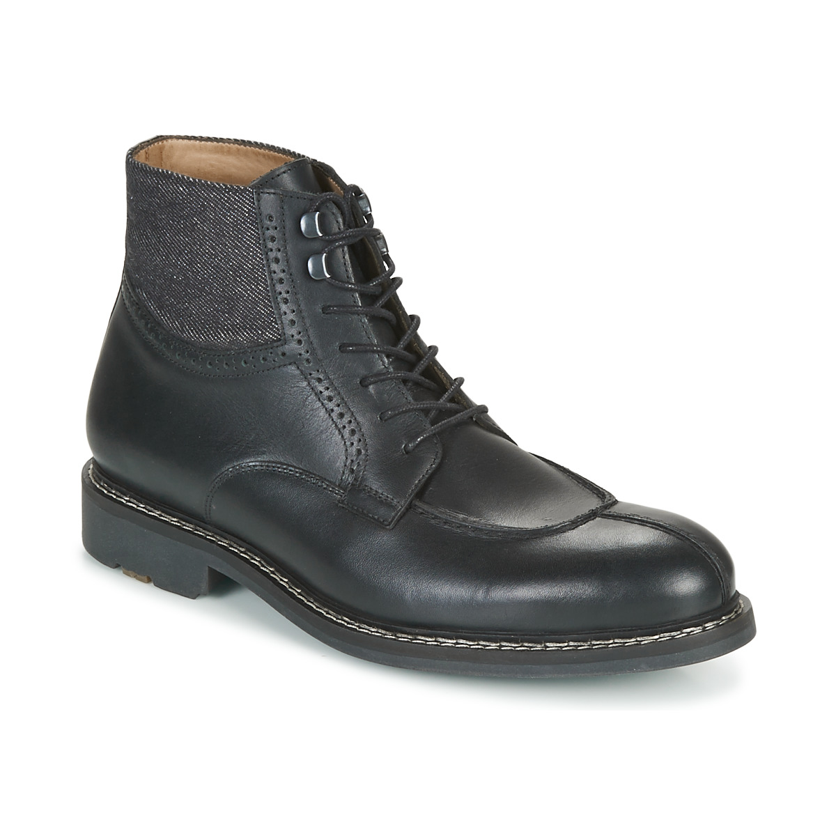 Pellet - ROLAND - Veal / Black / Textile / Black