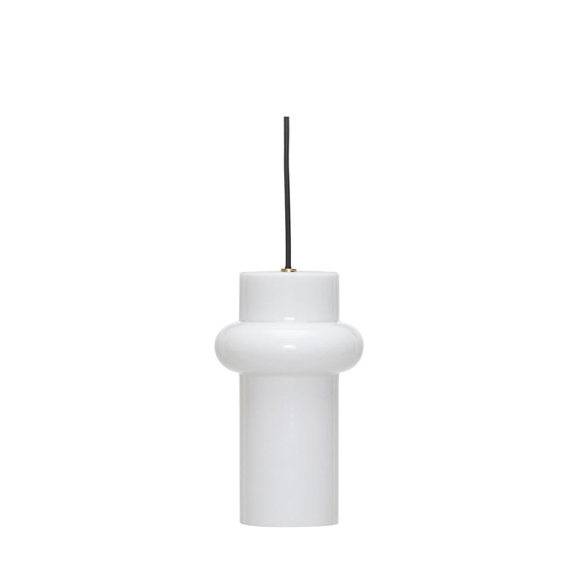 Hübsch hanglamp Pilule - glas/ijzer - ø15xh25cm