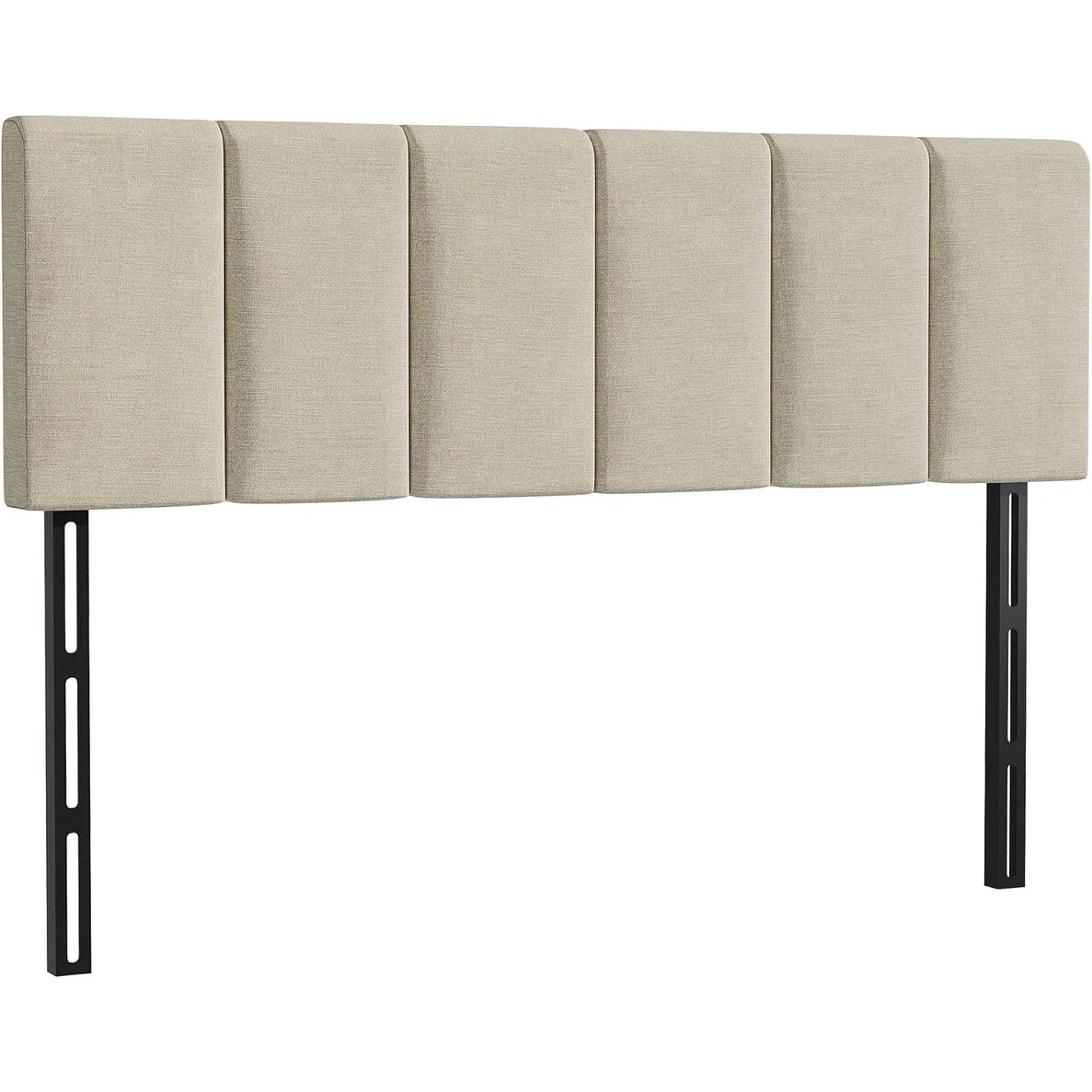 Upholstered Headboards Foldable Queen/Full Linen Panels with Height Adjustments