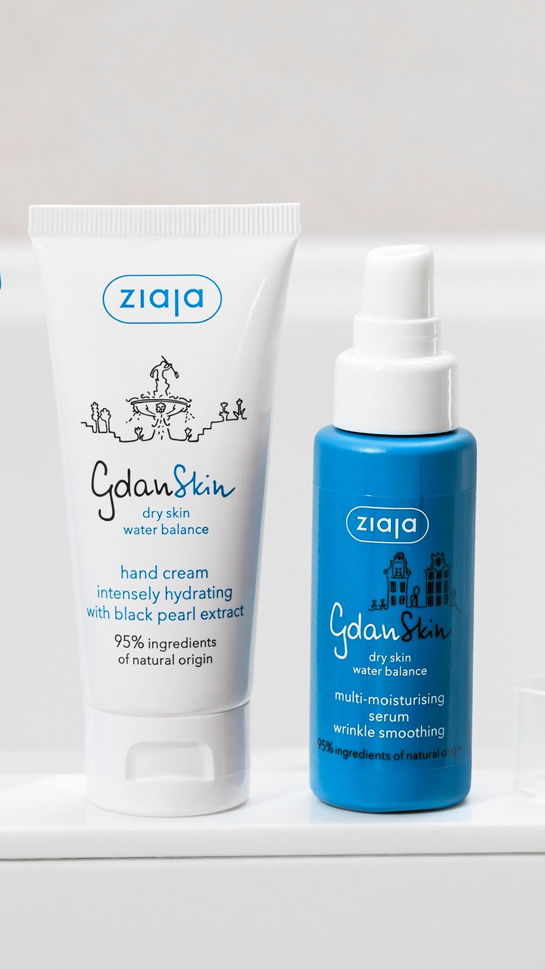 Ziaja Gdanskin Multi-Moisturising & Wrinkle Smoothing Serum 50ml
