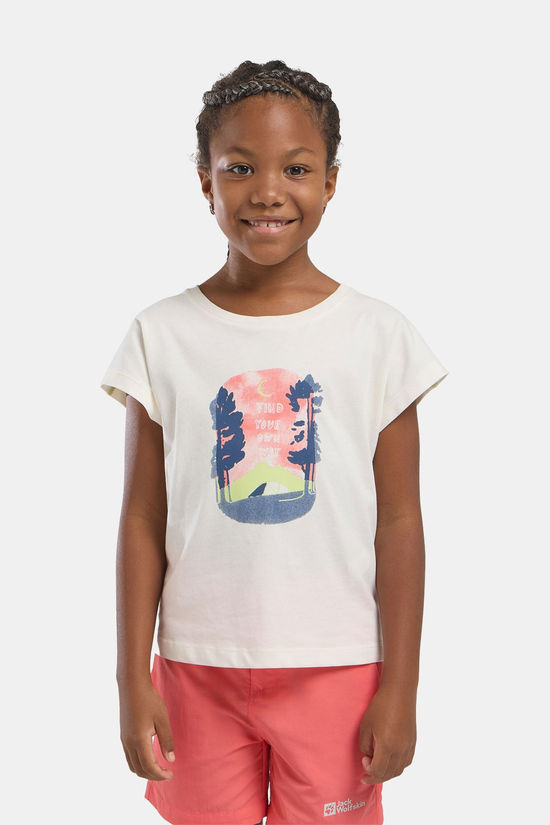Jack Wolfskin Graphic Girls T T-Shirt Junior