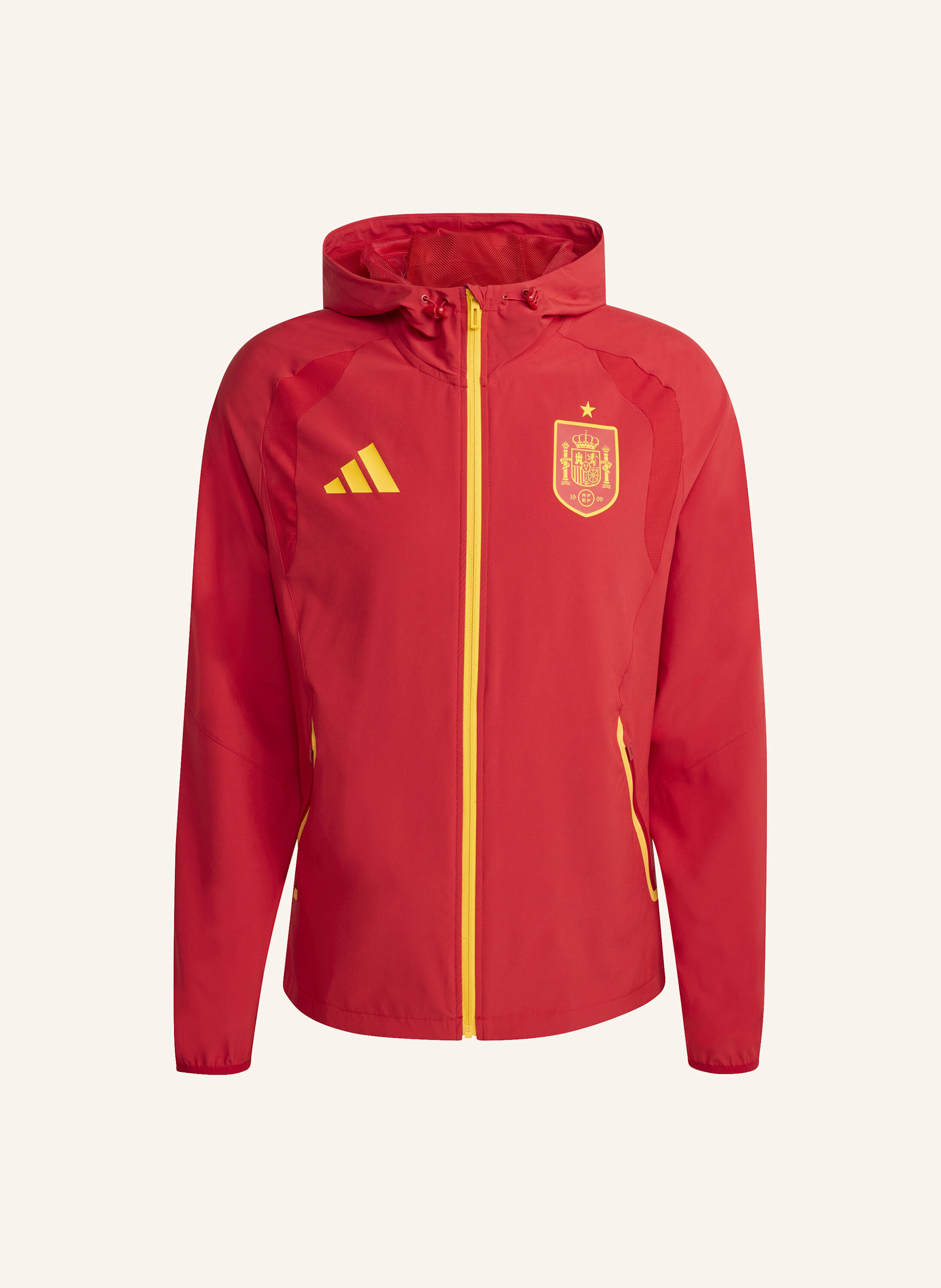 adidas SPANIEN TIRO TRAVEL WINDBREAKER, DURCHGEHENDER REISSVERSCHLUSS