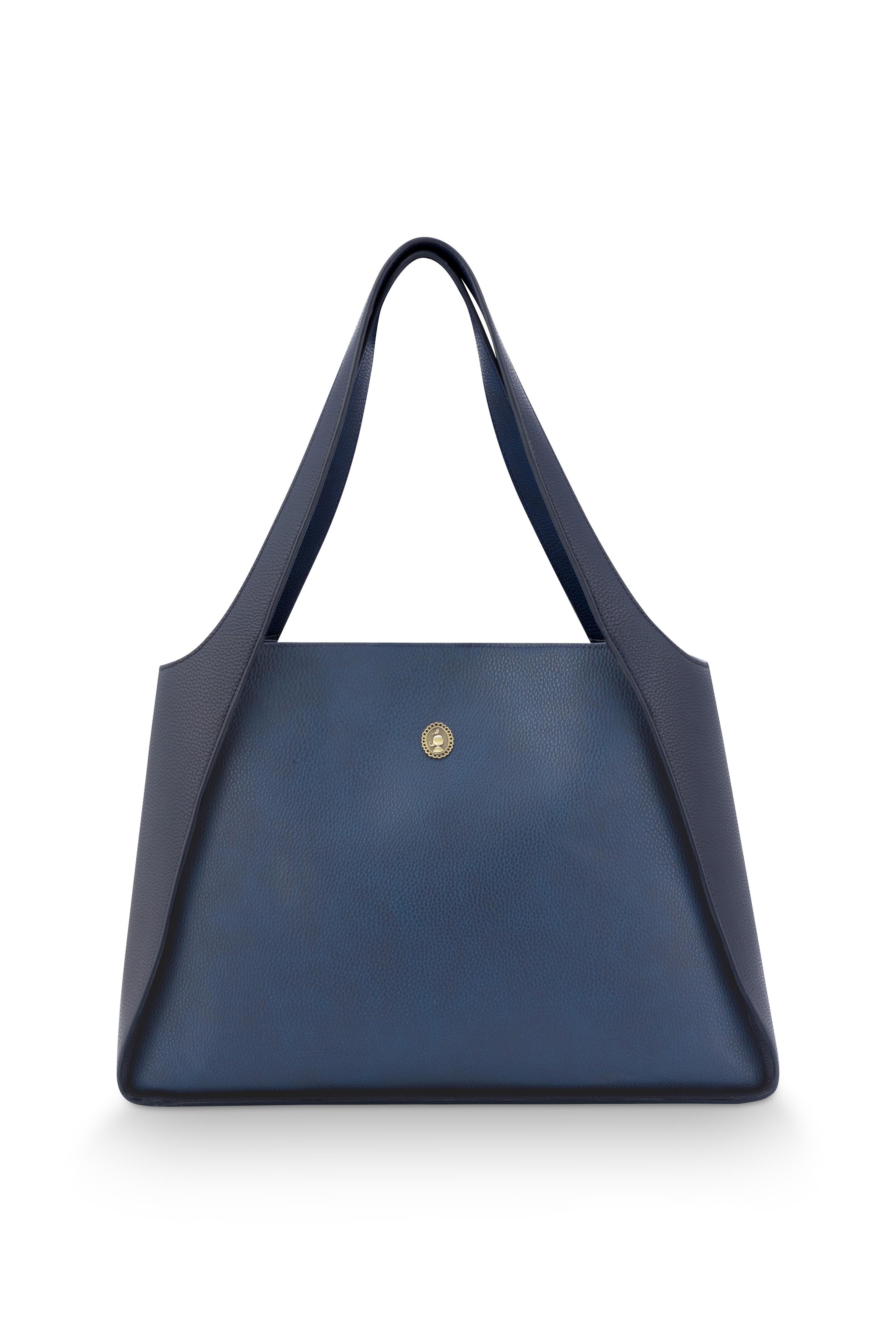 Pip Studio - Filou Schoudertas Dames - Blauw - 40x15.5x48cm