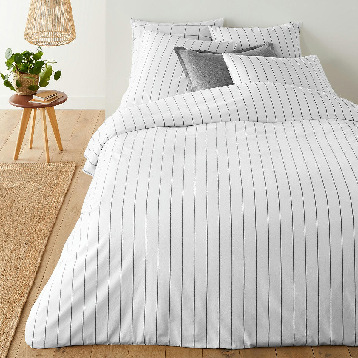 Housse de couette coton, Pia stripes