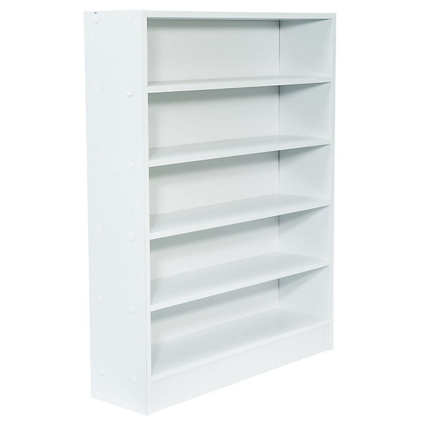 Meuble rayonnage blanc 5 étagères WERKA PRO