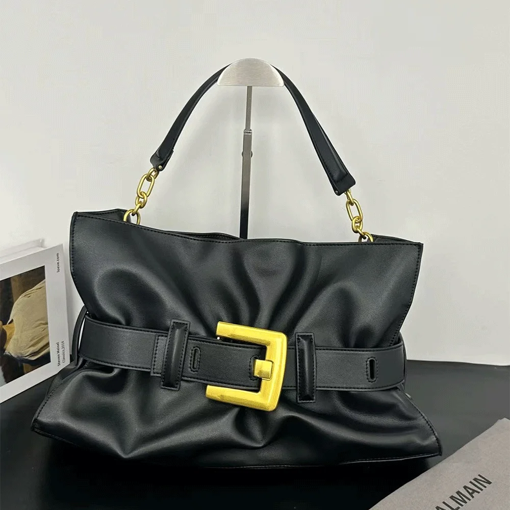 Balmain Medium Anthem bag in leather