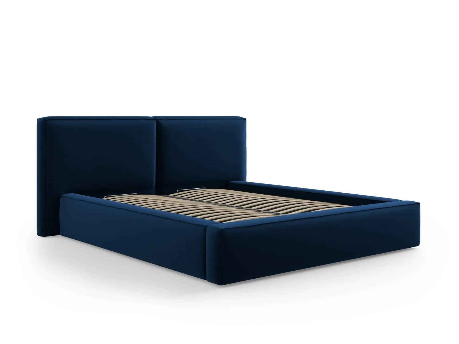 Bedframe Jodie met opbergruimte velvet 160 x 200 cm