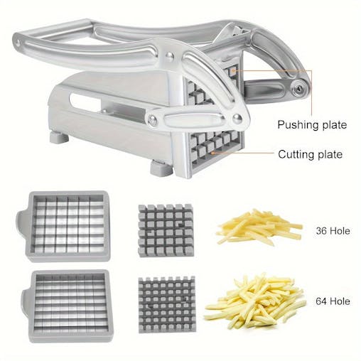 NNETM Stainless Steel Manual Vegetable Chopper Cutter
