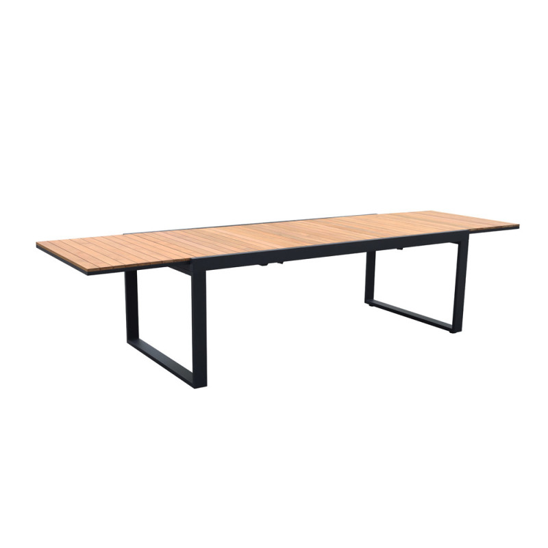 Table de jardin extensible Clara 220-340 x 100 x 75 cm