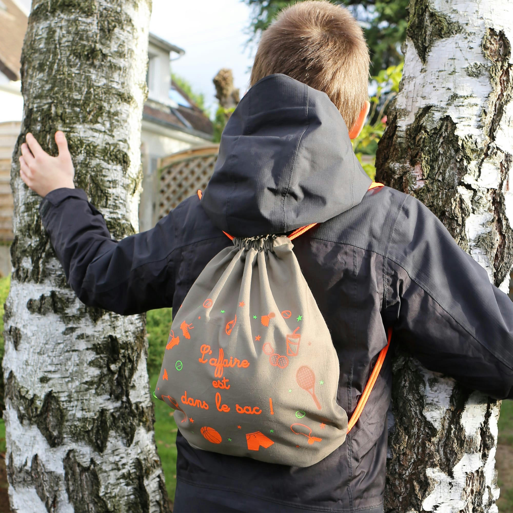 - Sac à dos enfants Marron 32cm