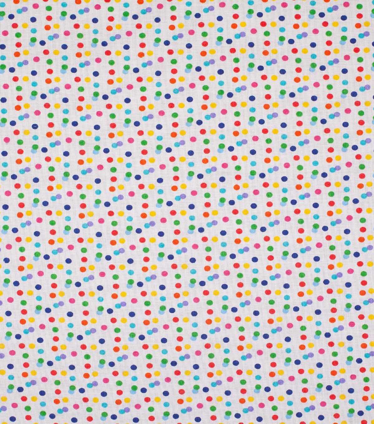 Confetti Dots Multi Celebration Cotton Fabric