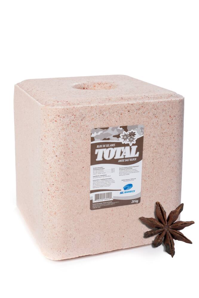 Sel Warwick Total Anise Hunting Attractant Salt Block, 44-lbs