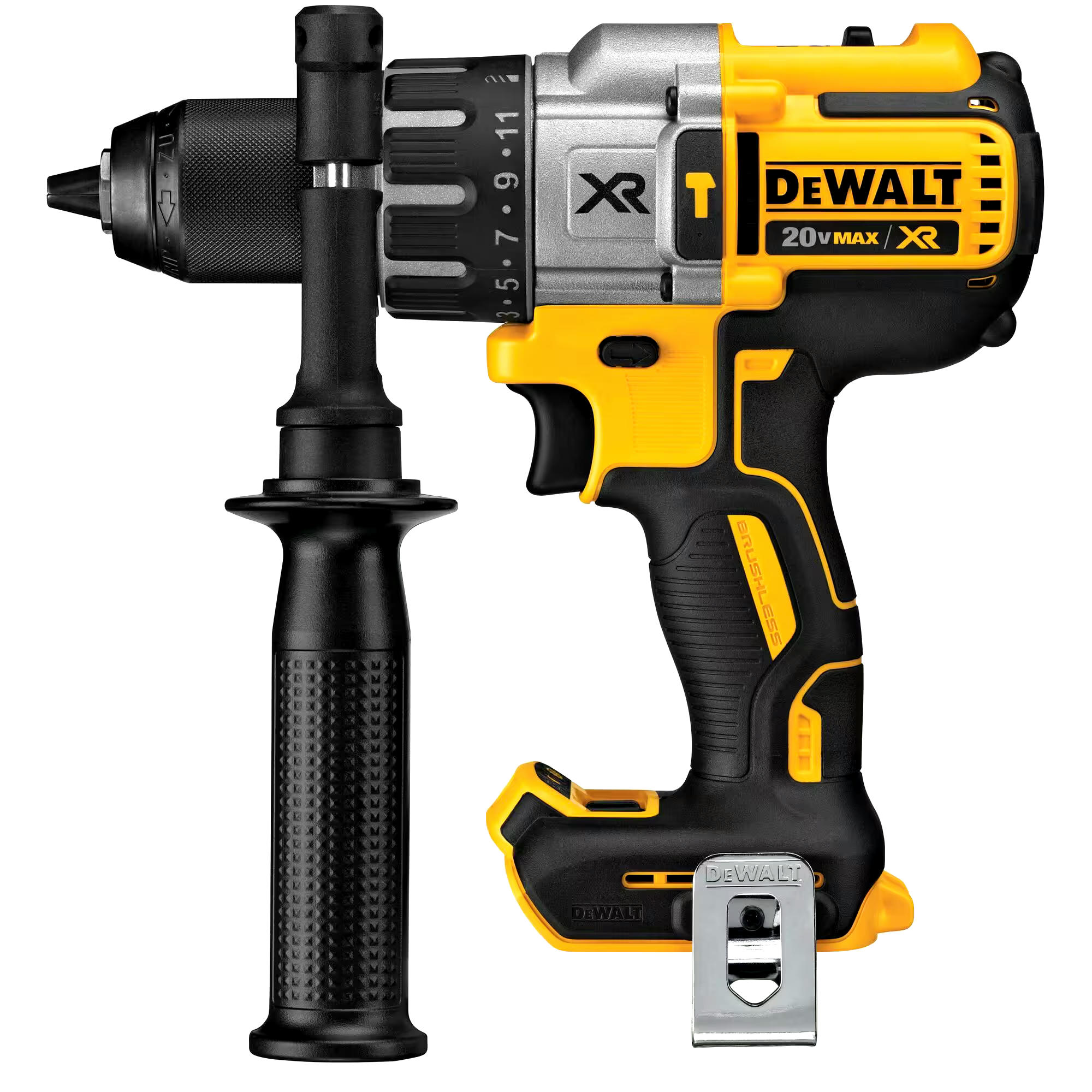 DEWALT DCK494P2 20V MAX XR Brushless Premium 4-Tool Combo Kit, 5.0Ah