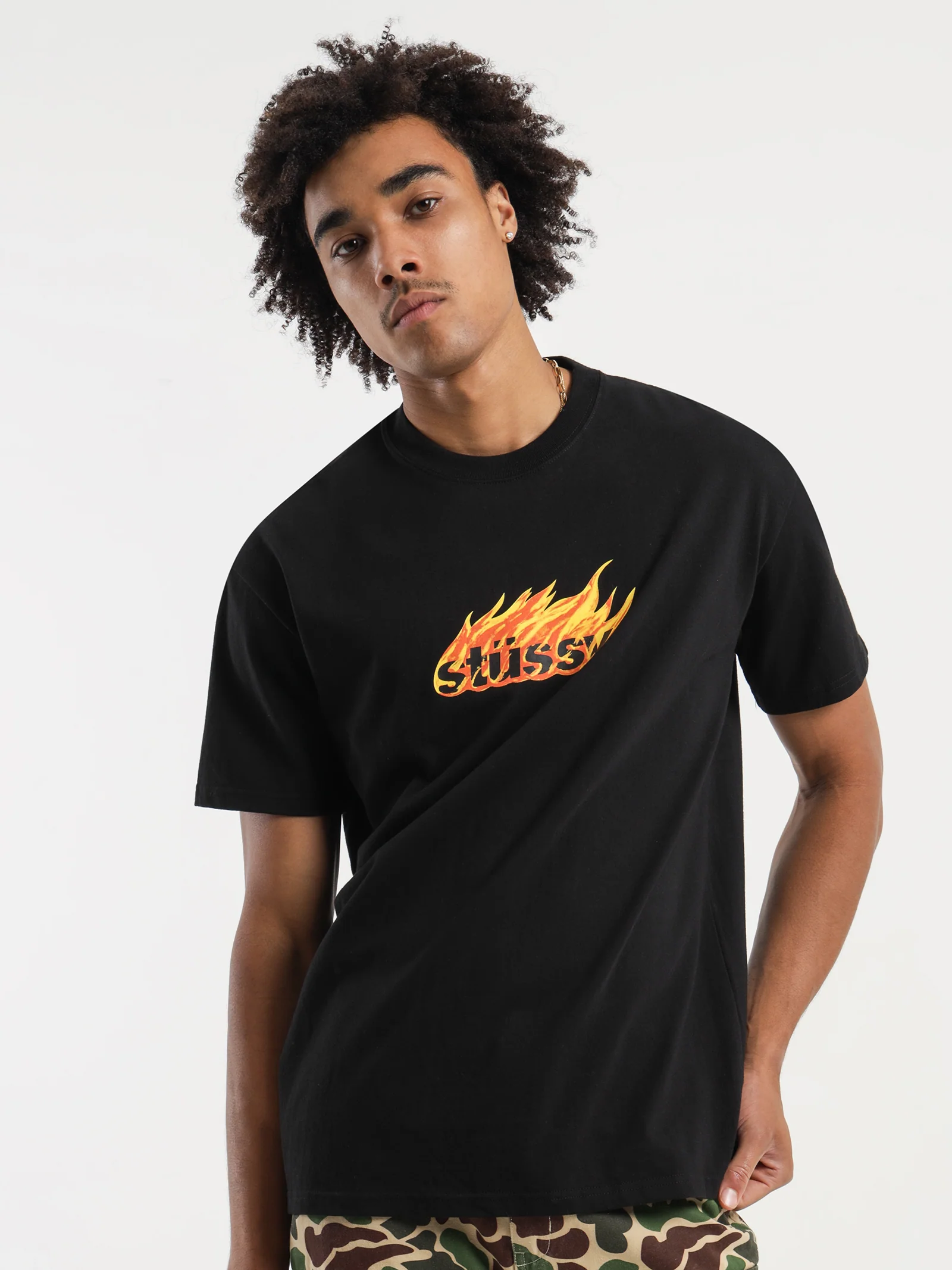 Flames SS Heavyweight Flames T-Shirt