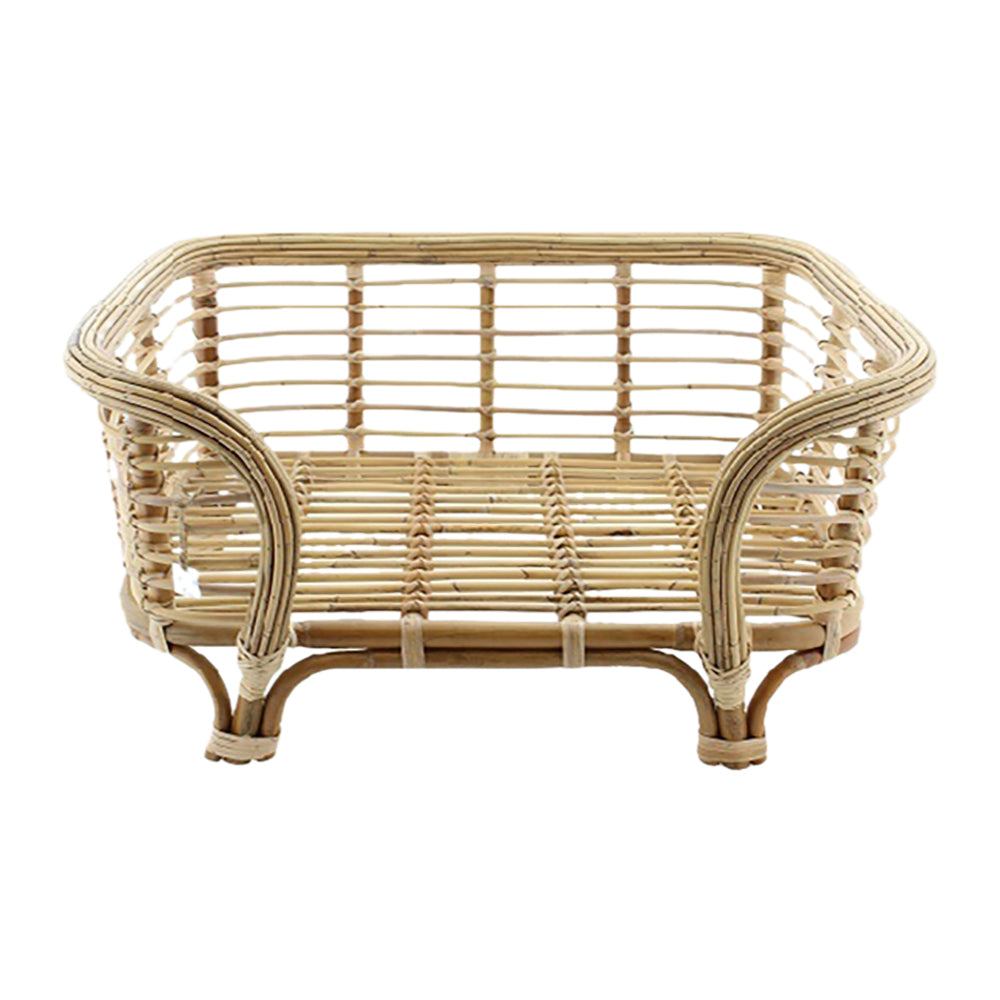 Van der Leeden Rotan Hondenmand 58 x 41 cm